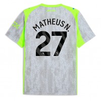 Stroje piłkarskie Manchester City Matheus Nunes #27 Koszulka Trzeciej 2025-26 Krótki Rękaw